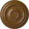 Ekena Millwork Traditional Ceiling Medallion (Canopies up to 5 1/2"), 24 3/8"OD x 1 1/2"P, Smokey Topaz Crackle CM24TRSTC - alternate 1